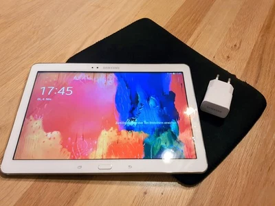 Samsung Galaxy Tab Pro SM-T520  10.1  - 16GB  WiFi  White. - Bild 1 von 2