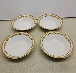 4 MCM Syrakus China Syralite Restaurant - Obstschalen gelb braun 4,5" - Bild 1 von 4