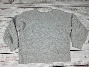 Ann Taylor Women's Knit Pullover Heather Gray Sweater, Size XL - Picture 1 of 6