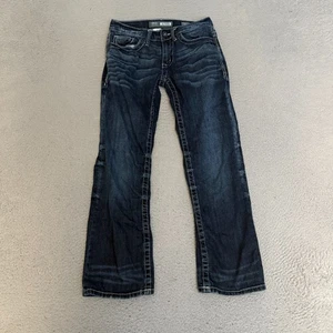 BKE Buckle Aiden Jeans Herren Größe 26 S Bootleg Blau - Bild 1 von 9