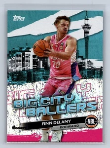 Finn Delany 2023-24 Topps NBL Big City Ballers Opal New Zealand Breakers #BCB-14 - Picture 1 of 2
