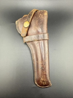 HEISER DENVER #416 КОЖАНАЯ КОБУРА ДЛЯ COLT НОВЫЙ СЕРВИС / S & W БОЛЬШАЯ РАМКА - Изображение 1 из 4