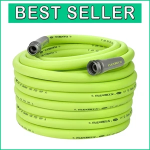 Abrasion-Resistant 100 Ft Garden Hose, Lightweight and Drinking Water Safe - Picture 1 of 11