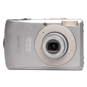 Cámara digital Canon Digital IXUS 65 6,0 MP plateada bien usada - Imagen 1 de 8
