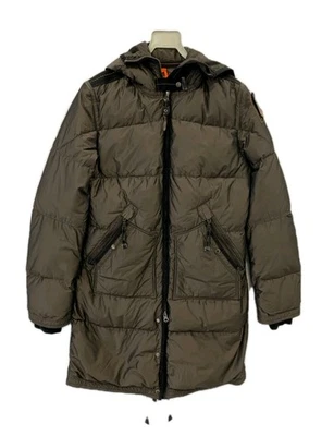 Parajumpers PJS Down Parka Jacket Brown S Slim Fit Hooded Winter Coat Men #107 - Image 1 of 4