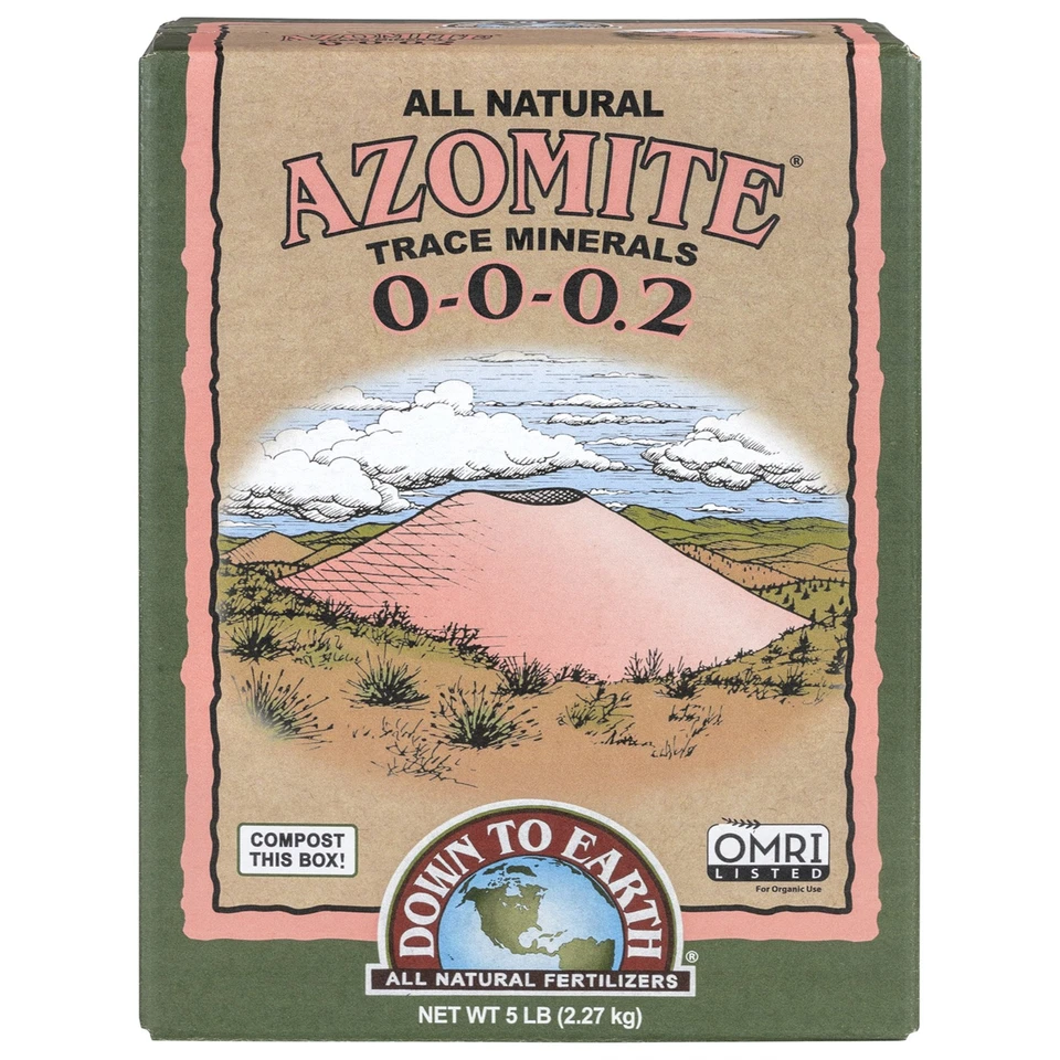 Down To Earth 5 Lb. 0-0-0.2 Azomite Powder DTE07851 Down To Earth DTE07851