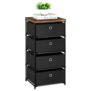 HAITRAL Fabric Storage Chest, Drawer Clothes Organizer - 4 Drawers Storage Or... - Picture 1 of 9