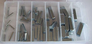 60pc MACHINERY KEY ASSORTMENT TRACTOR & FLYWHEEL REPAIR - Picture 1 of 1