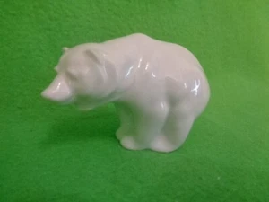 Oso de pie 8 cm blanco de Hutschenreuther - Imagen 1 de 2