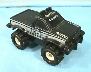 Mini Stomper Chevy S-10 1986 camioneta Schaper 4x4 negra. - Imagen 1 de 3