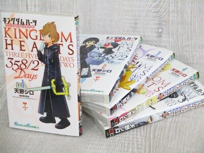 KINGDOM HEARTS 358/2 Days Manga Comic Complete Set 1-5 SHIRO AMANO Japan Book - Image 1 of 4