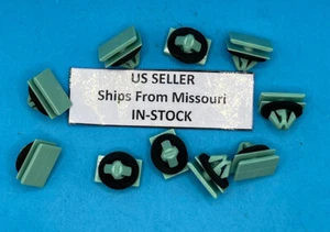 (Bag of 10) Rocker Panel Moulding Retainer Clips for Volt Impala XTS 11547210 - Foto 1 di 9