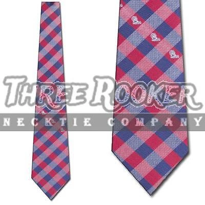 Corbatas Ole Miss Rebels Corbata Rebels Para Hombre Licencia Fútbol Corbatas Nuevas con Etiquetas Foto 1 de 3