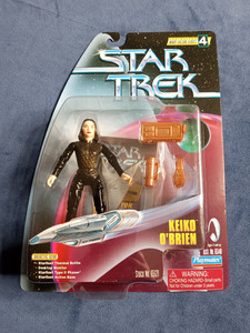 Playmates 1998 DS9 Warp Factor 4 Keiko O'Brien LOW Collector #766 on VF card
