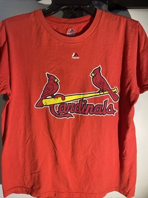 Camiseta deportiva infantil MLB StL Cardinals Yadier Molina. Talla XL Foto 1 de 4