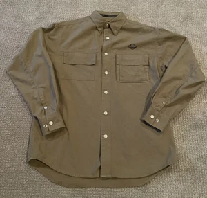 Vintage  Harley Davidson Metal Snap Button  Med - Picture 1 of 6