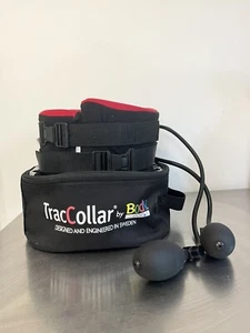 BodySport TracCollar Neck Support Red Black Small/Medium Trac Collar Sweden - Picture 1 of 4