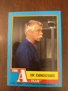 1983 Topps- The A-Team #15 In Disguise! (NM-MT)