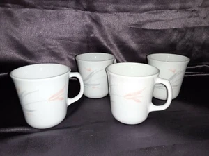 Set of 4 CORNING U.S.A. Desert Rose Mugs - Picture 1 of 4