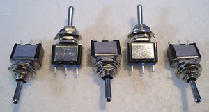 2K280 5 x Mini SPDT Biased Switches Ideal for Peco Hornby Point Motors DSA - Picture 1 of 3