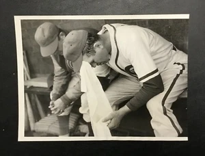 Original Dizzy Dean 1940 Presse Draht Foto MLB Chicago Cubs Krug Cardinals - Bild 1 von 2