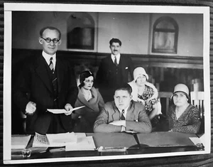 1931 Adolphe Roome 14 Jahre alte riesige internationale Wochenschau Vintage Fotografie - Bild 1 von 2