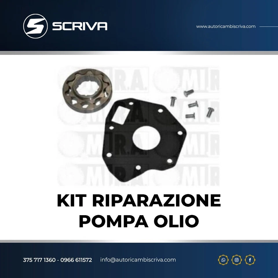 KIT REVISIONE RIPARAZIONE POMPA OLIO FIAT PANDA PUNTO 500 YPSILON 1.3 MULTIJET - Image 1 of 1
