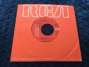 Sam Cooke Chain Gang / Cupid reissue 7" vinyl single record - Picture 1 of 2