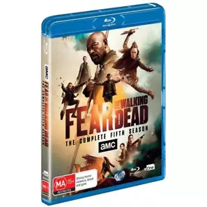 Fear the Walking Dead Season 5 Blu-ray BRAND NEW FREE POSTAGE Zombies TV Series - Picture 1 of 2