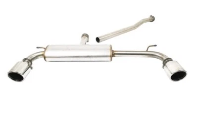 Escape deportivo Ulter de acero inoxidable 1x100 mm cada uno para MINI Countryman R60 a partir del año 2011 1,6 l - Imagen 1 de 2