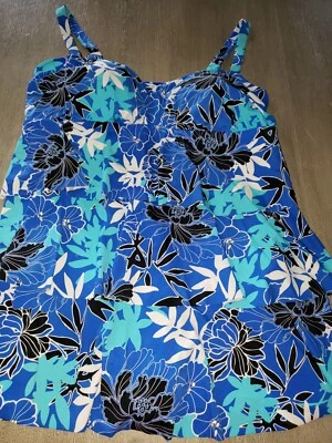 TRAJE DE BAÑO CATHERINES MUJER PLUS talla 26W capas largas ¡súper estado! WOW! Foto 1 de 4