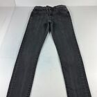 Levi's Jeans Men 26x30* Big E Skinny Tapered Black Faded Stretch Denim Tag 30x32