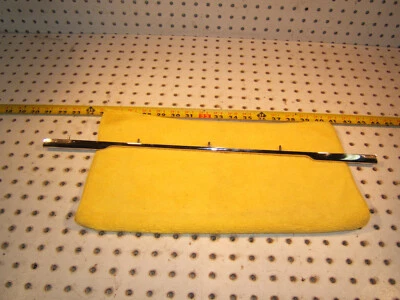 Jaguar XJ6 L S2 74-1979 maletero trasero licencia placa superior recto metal OEM 1 moldura Foto 1 de 4