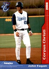 2006 Corpus Christi Hooks Grandstand #22 John Fagan Trabuco Canyon California CA