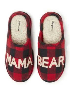 Zapatilla zueco mujer Mama Bear Buffalo Check talla XL 11-12 Foto 1 de 4