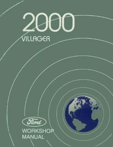 2000 Mercury Villager Shop Service Repair Manual Book Engine Drivetrain Wiring - Picture 1 of 8