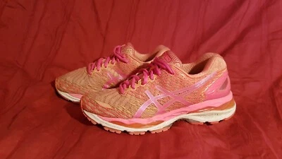 Asics Gel Nimbus 18 Damen Pink 37,5 US 7 Top Jogging Marathon Dämpfung - Bild 1 von 4