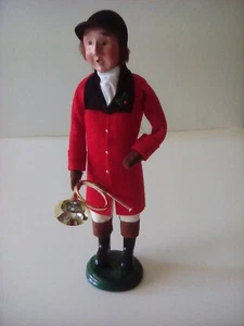 2003 Byers Choice 14x4,5x5" männlicher Hornspieler The Carolers Figur - Bild 1 von 11