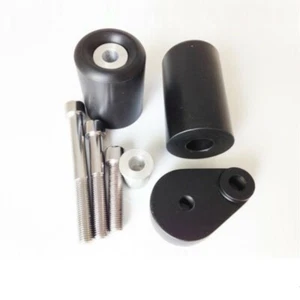 Black Frame Slider Crash Falling Protector For Kawasaki Ninja ZX-6R 2007-2008 - Bild 1 von 2