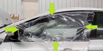 Ford Focus 2012-2014 conductor izquierdo puerta delantera cristal ventana Foto 1 de 4