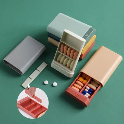 Extra Large Weekly Pill Organizer Daily Case 7 Day Box Storage Portable Travel - Image 1 of 4