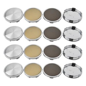65mm Wheel Cap Blank Wheel Center Cap Hub Caps For Rims Cover Accessories - 4pcs - Picture 1 of 16