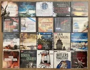 20 Hörbücher im Paket - Thriller - Audio-CDs und MP3-CDs - NEU/OVP - Bild 1 von 1