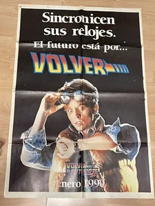 Zurück in die Zukunft 2 ORIGINAL 1 Blatt Filmplakat TEASER 1989 SELTEN ARGENTINA - Bild 1 von 14
