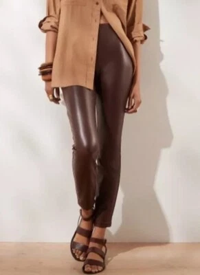 Leggings para mujer Banana Republic borgoña veganos talla XS NUEVOS CON ETIQUETAS Foto 1 de 4