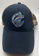 MiLB Corpus Christi Hooks Camo Back Cap Hat Adjustable Strapback SGA IBC Bank