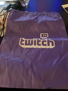 Borsa con coulisse TWITCH viola originale - Foto 1 di 2