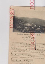 CUGLIERI NUORO SEMINARIO REGIONALE CARTOLINA DOPPIA CANTO CARITA FPV 1944 BELLA