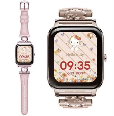 Smartwatch Sanrio Hello Kitty GH-SMWL-KT Green House Pink w/Box JP - Image 1 of 4