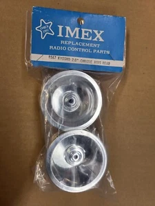 IMEX 8567 Radio Control Kyosho 2.0" Chrome Rims Rear - Picture 1 of 1
